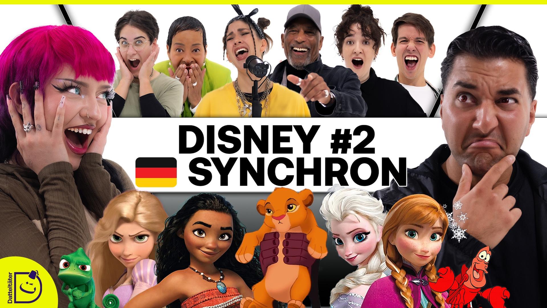 ERRATE die Stimmen hinter den DISNEY-SONGS! feat. @Naomijon