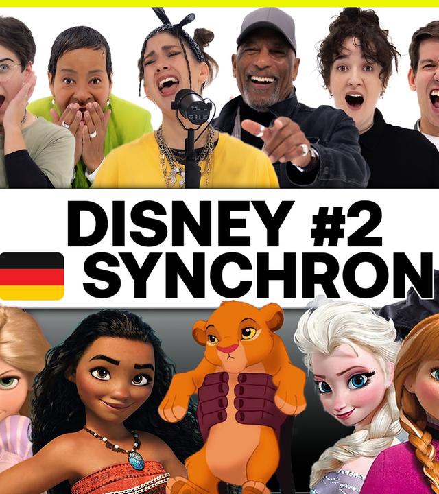 ERRATE die Stimmen hinter den DISNEY-SONGS! feat. @Naomijon