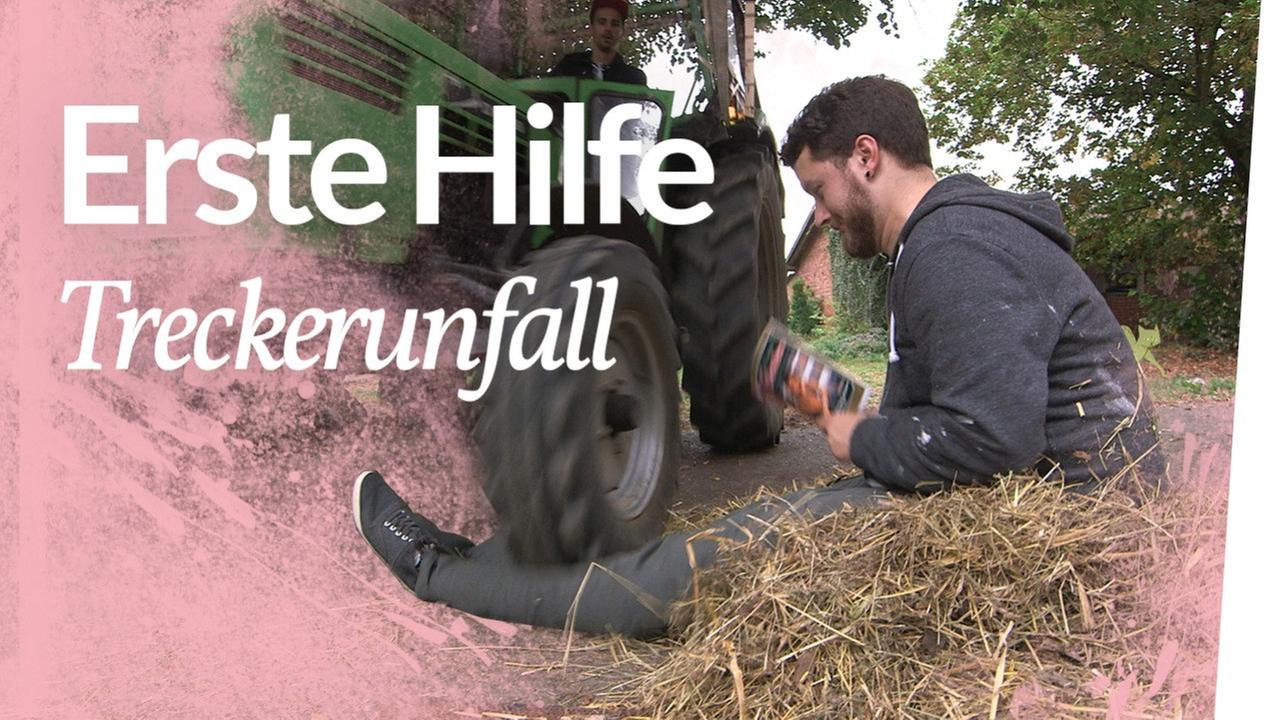 Erste Hilfe #2 - Was tun bei Unfällen mit dem Trecker - Treckerunfall Kliemannsland
