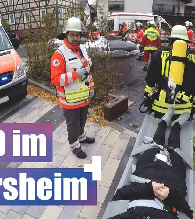 Es brennt im Altenheim – Feuerwehr und Bereitschaft in Action!