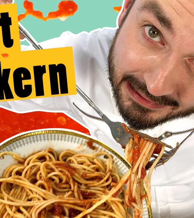 Ess-Challange: Burger und Co. – essen ohne Kleckern -- „Das schaffst du nie!“