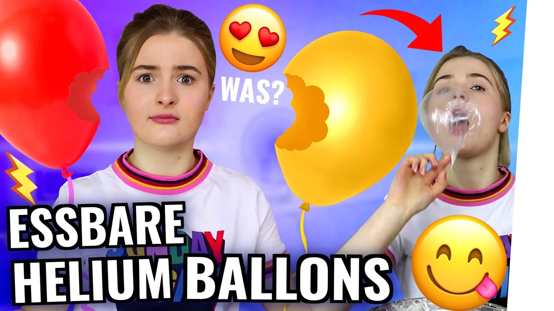 ESSBARE HELIUM BALLONS selber machen  - DIY