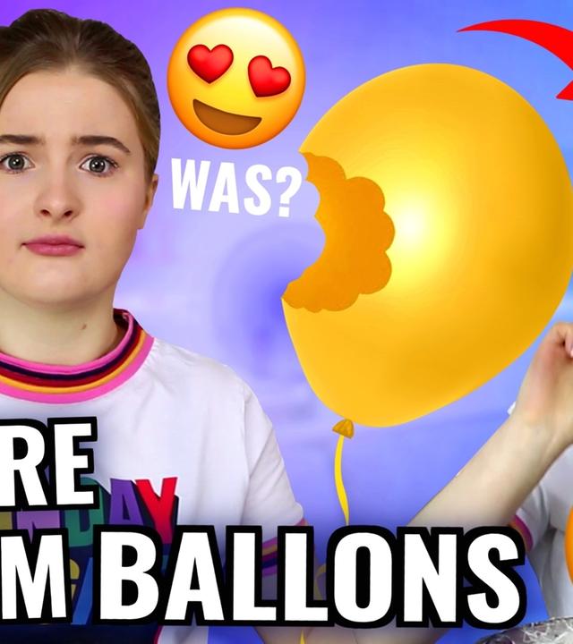 ESSBARE HELIUM BALLONS selber machen  - DIY