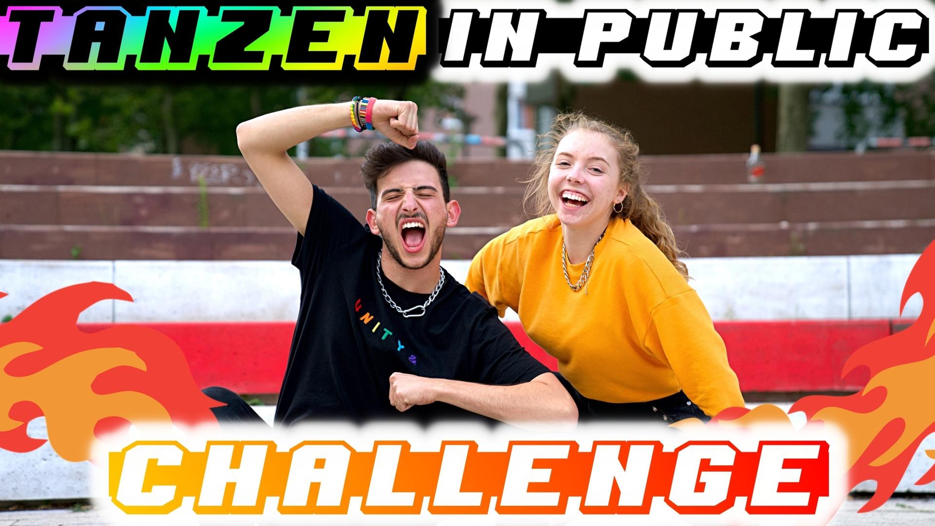 EURE Songs in der Öffentlichkeit tanzen + *Reaktionen* / Challenge mit littlerebelle