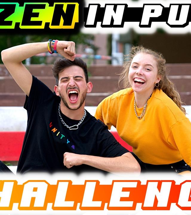 EURE Songs in der Öffentlichkeit tanzen + *Reaktionen* / Challenge mit littlerebelle