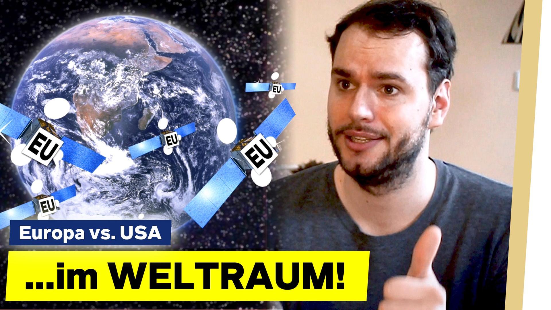 Europa vs. USA... im WELTRAUM!