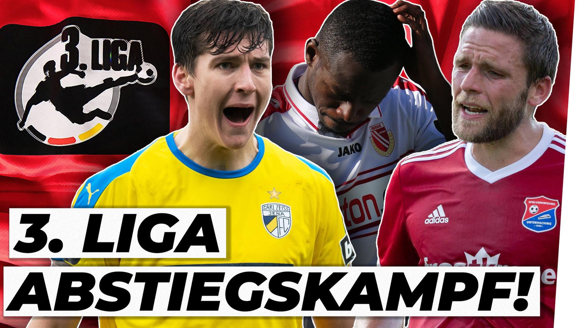Existenzkampf in der 3. Liga: Wer steigt ab?! - Analyse