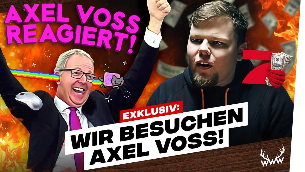 Exklusiv: Axel Voss REAGIERT aufs Internet! • TANZI und die TV-LÜGE! - #WWW