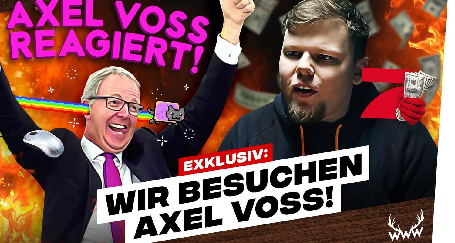 Exklusiv: Axel Voss REAGIERT aufs Internet! • TANZI und die TV-LÜGE! - #WWW