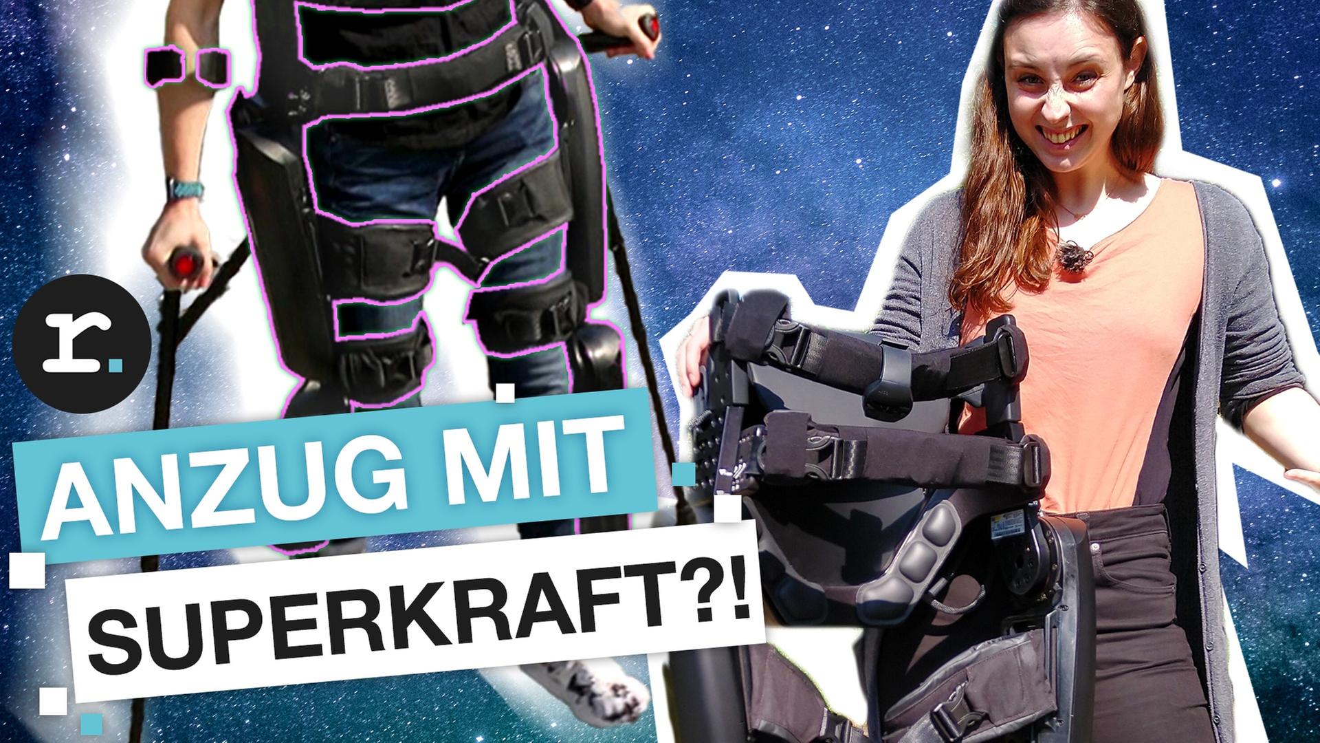 Exoskelett: Dank dieser Technologie können gelähmte Menschen gehen I reporter