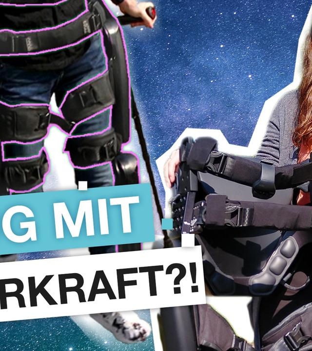 Exoskelett: Dank dieser Technologie können gelähmte Menschen gehen I reporter