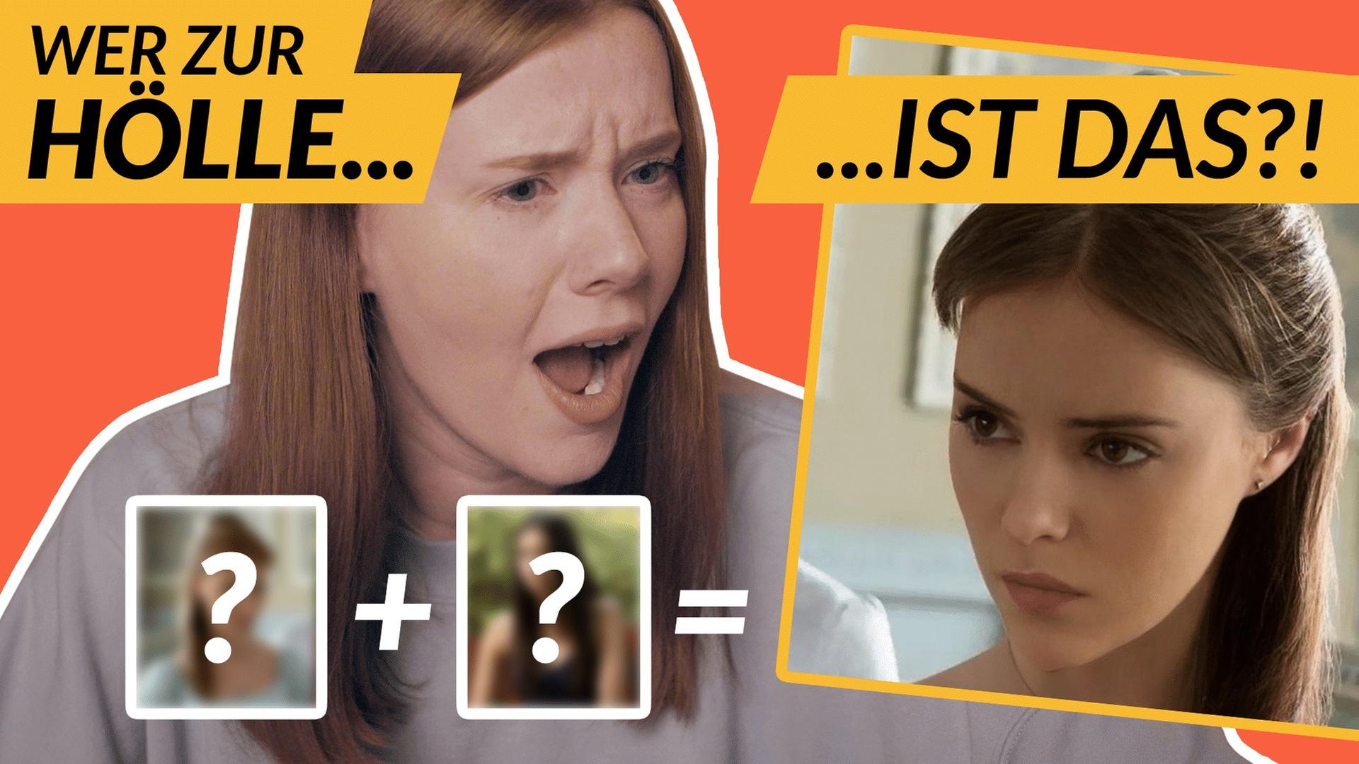 FACE MORPH Challenge  Welcher SERIENCHARAKTER soll das sein?!