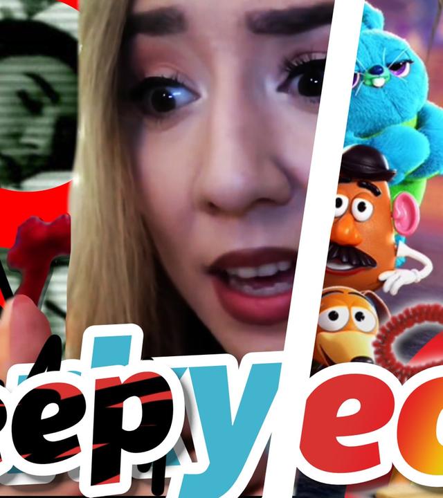 *FAKE FORKY* Rebekah Wing gruselt sich (immer noch). Doof: FORKY ist NICHT GRUSELIG!