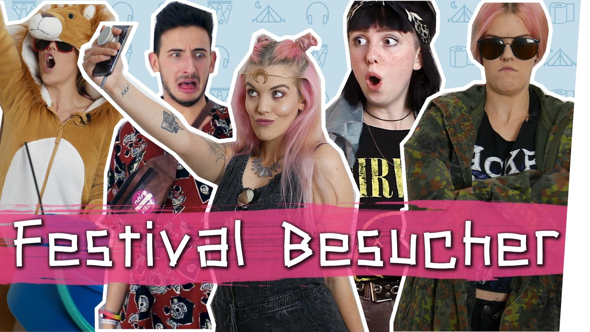 Festival Besucher, Die JEDER Kennt ft. Dimxoo, Rebecca Gubitzer und BUBBLES -- Schruppert