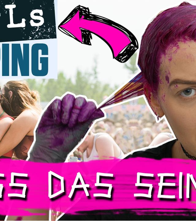 Festival Camping NUR für Frauen? Haare färben & FAQ -- Schruppert