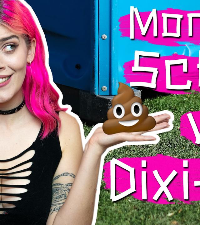 Festival Dixi Klo am Morgen!? Festival-Entweder-Oder -- Schruppert