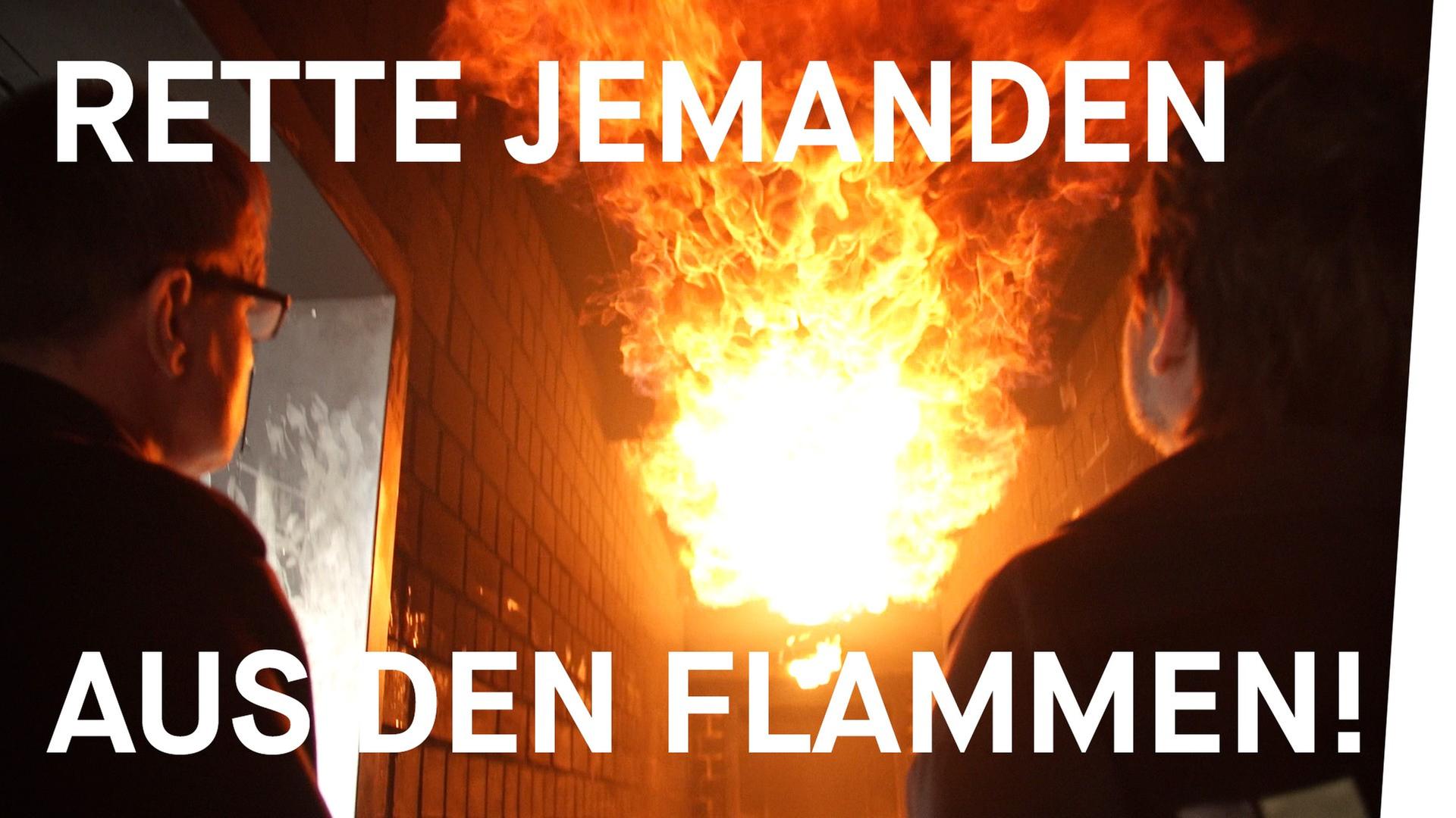 Feuerwehr-Challenge: Rette jemanden aus den Flammen (Folge 2: Wie ist es, ein Leben zu retten?)