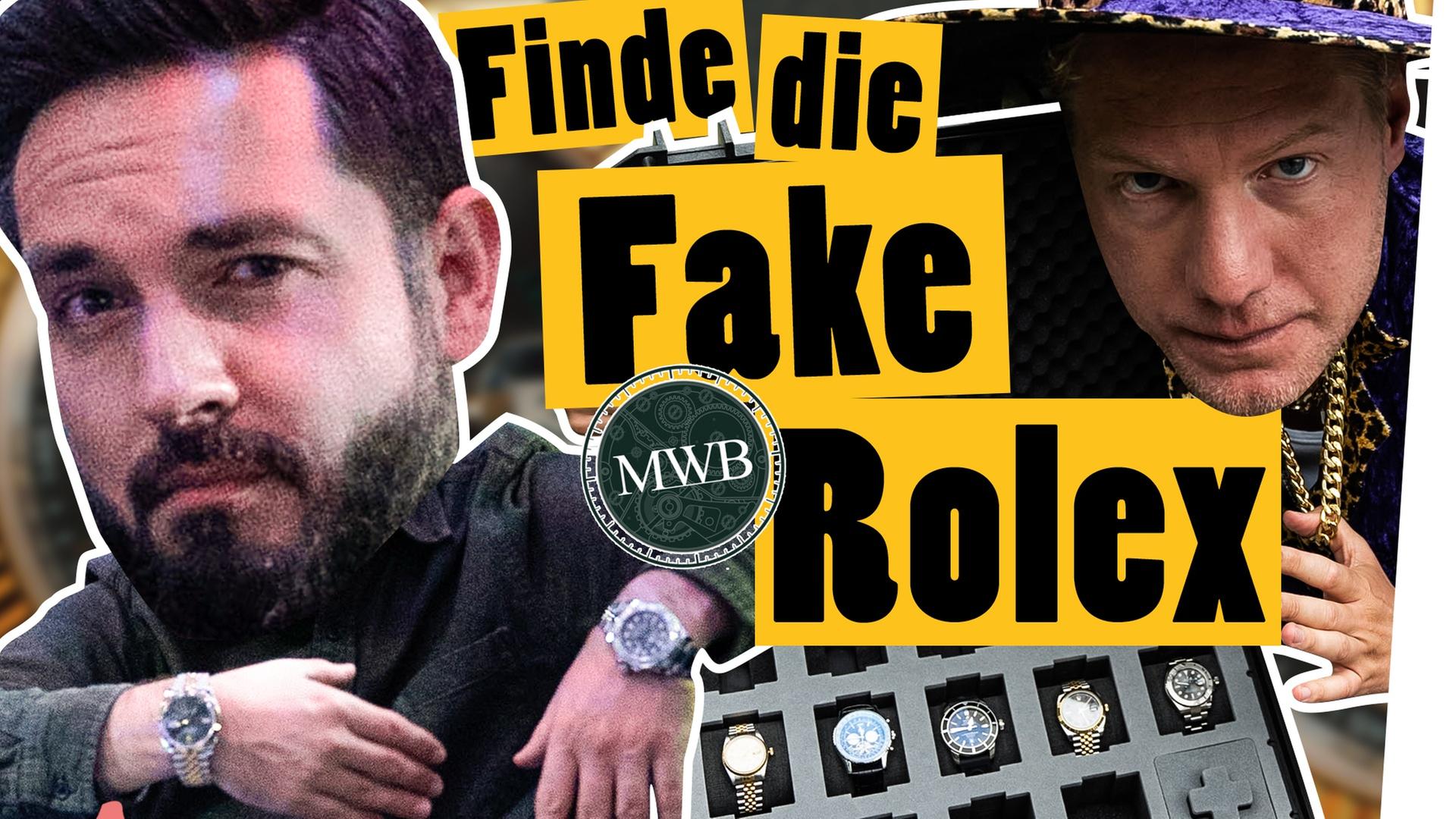 Finde die Fake-Rolex: Luxusuhren-Challenge für Meini -- Das schaffst du nie!