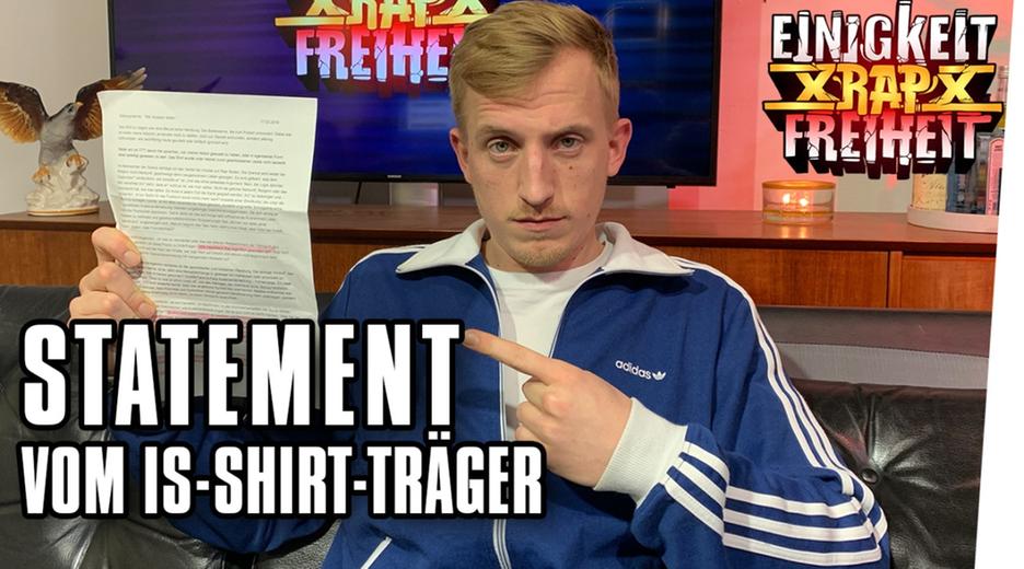 FOLLOW-UP "Ansage TopTierTakeOver" l Statement vom IS-Shirt-Träger