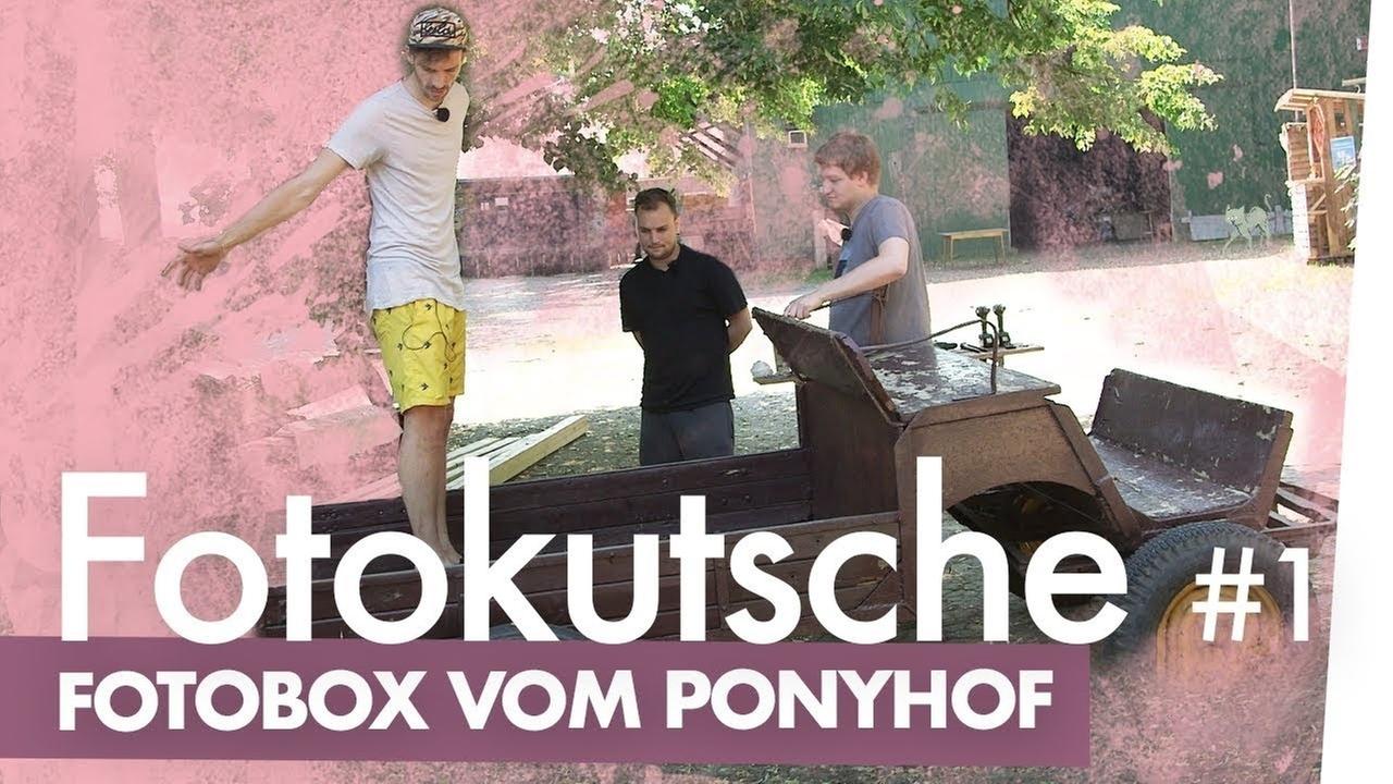 Fotobox bauen Teil 1 – Mit der Kutsche zum Festival - Kliemannsland