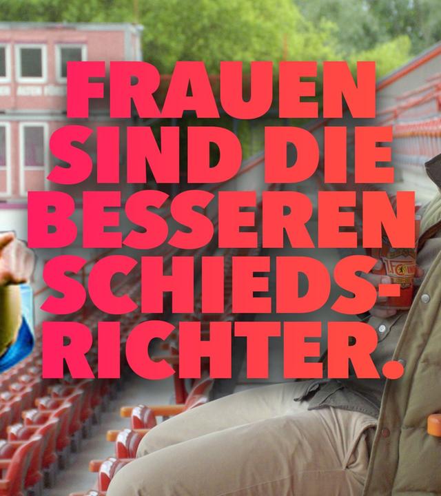 Frauen sind die besseren Schiedsrichter.