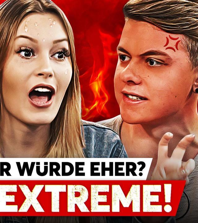 Fremdgehen? Katzenbaby töten? - Wer würde eher... EXTREME! (mit Jonas & Denise)