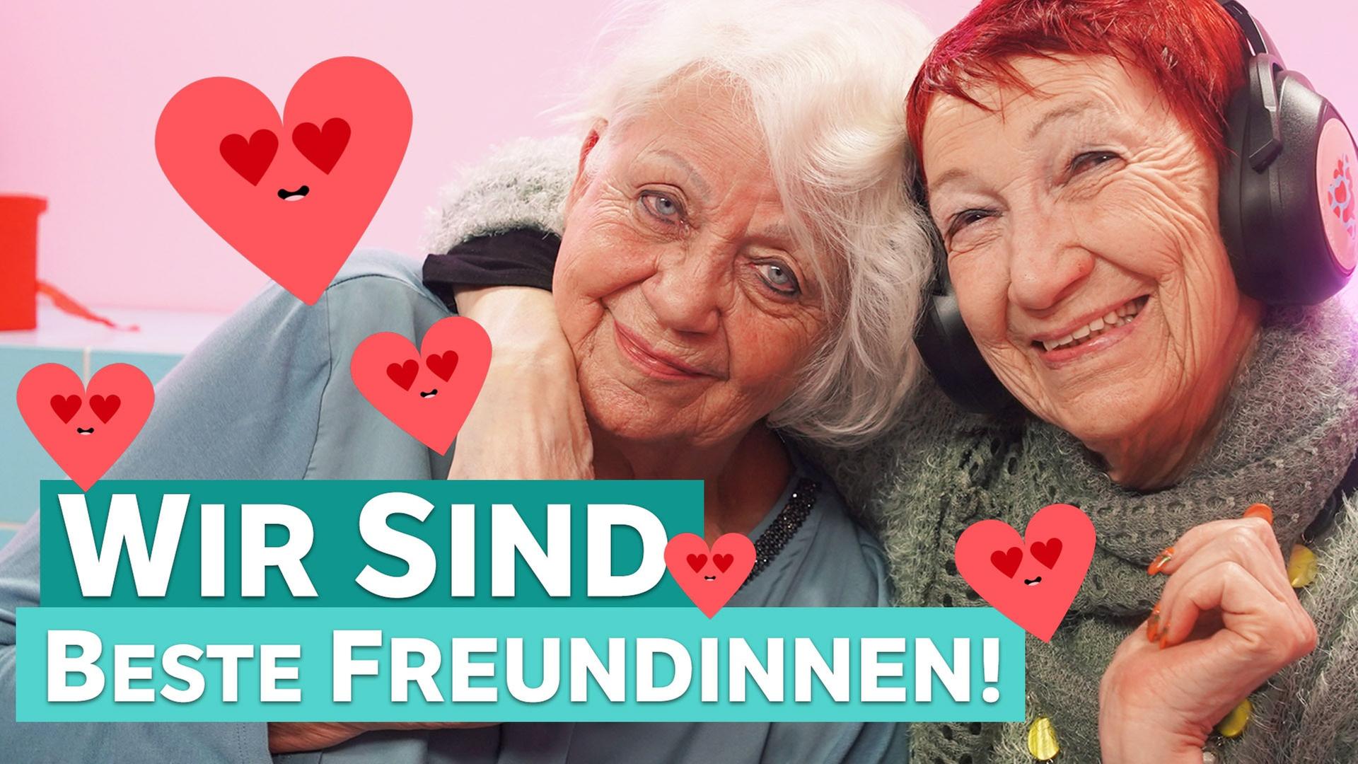 Freundschaft im Alter: 11 Fragen an Evelyn und Uschi von @Senioren Zocken