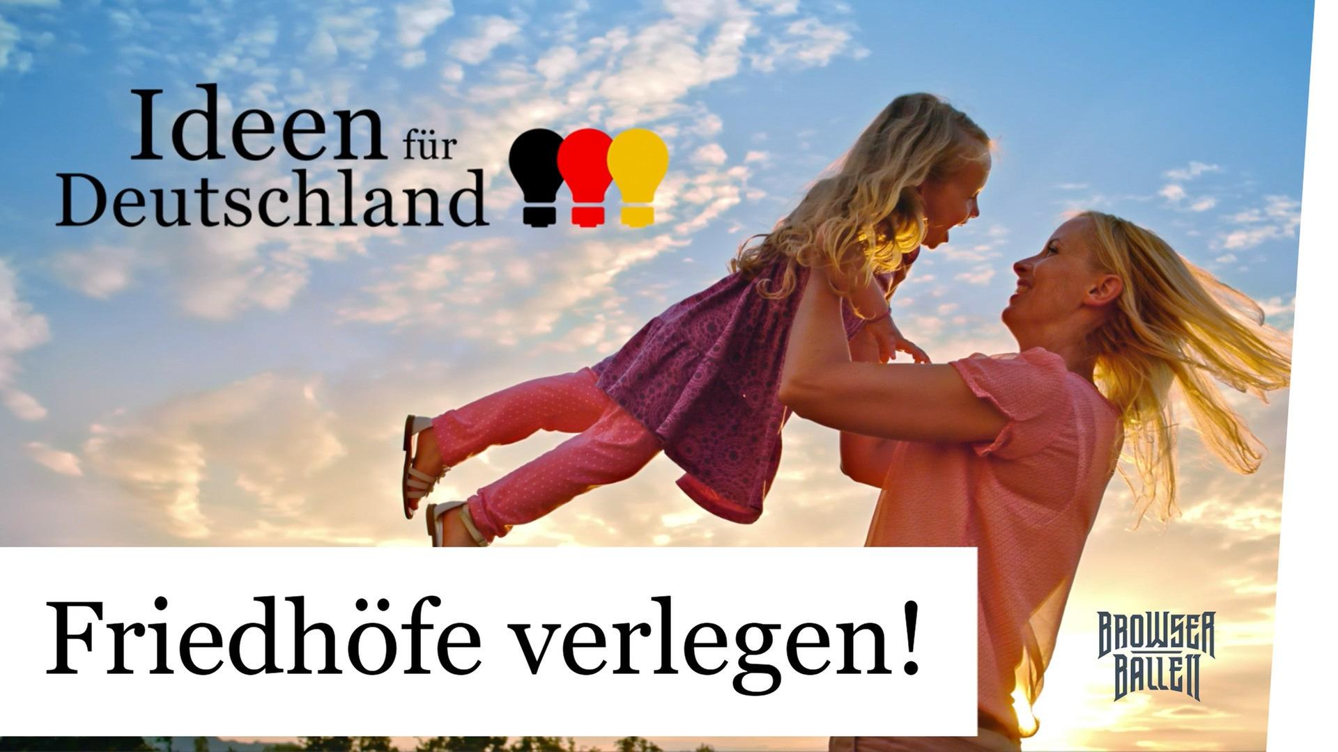 Friedhöfe verlegen - Lebende first, Tote second