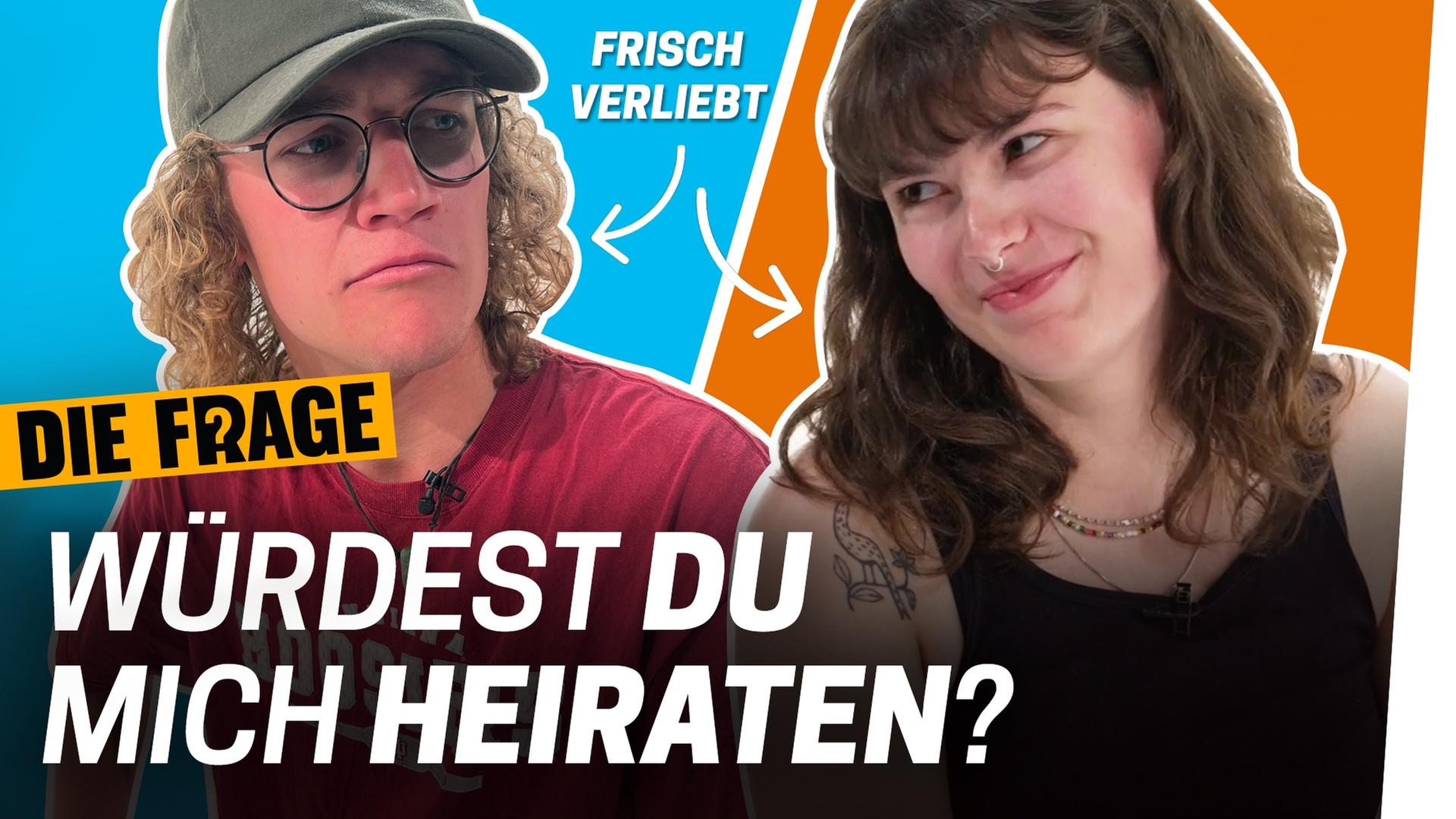 Frisch verliebt und schonungslos ehrlich: Willst du eine offene Beziehung?! - Real Talk - Die Frage