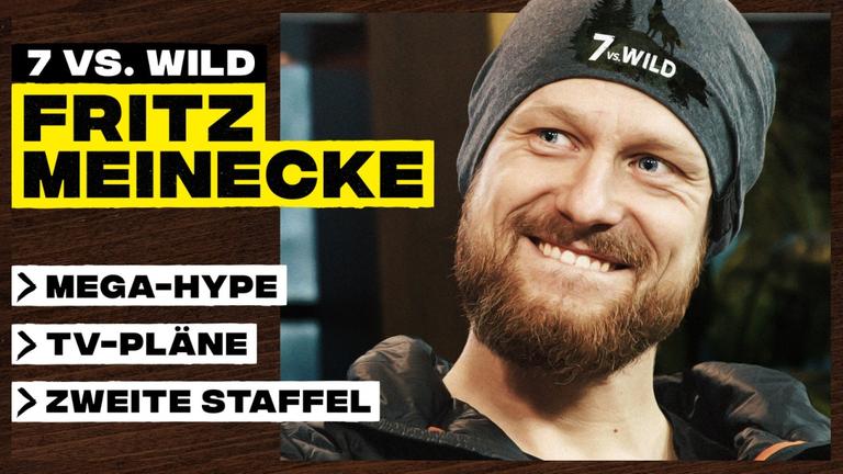 Fritz Meinecke über 7 vs. Wild-Hype, Staffel zwei, TV-Pläne und ECHTE Gefahren im Wald...