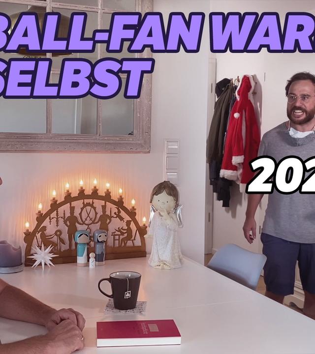 Fußball-Fan macht Zeitreise ins Jahr 2019