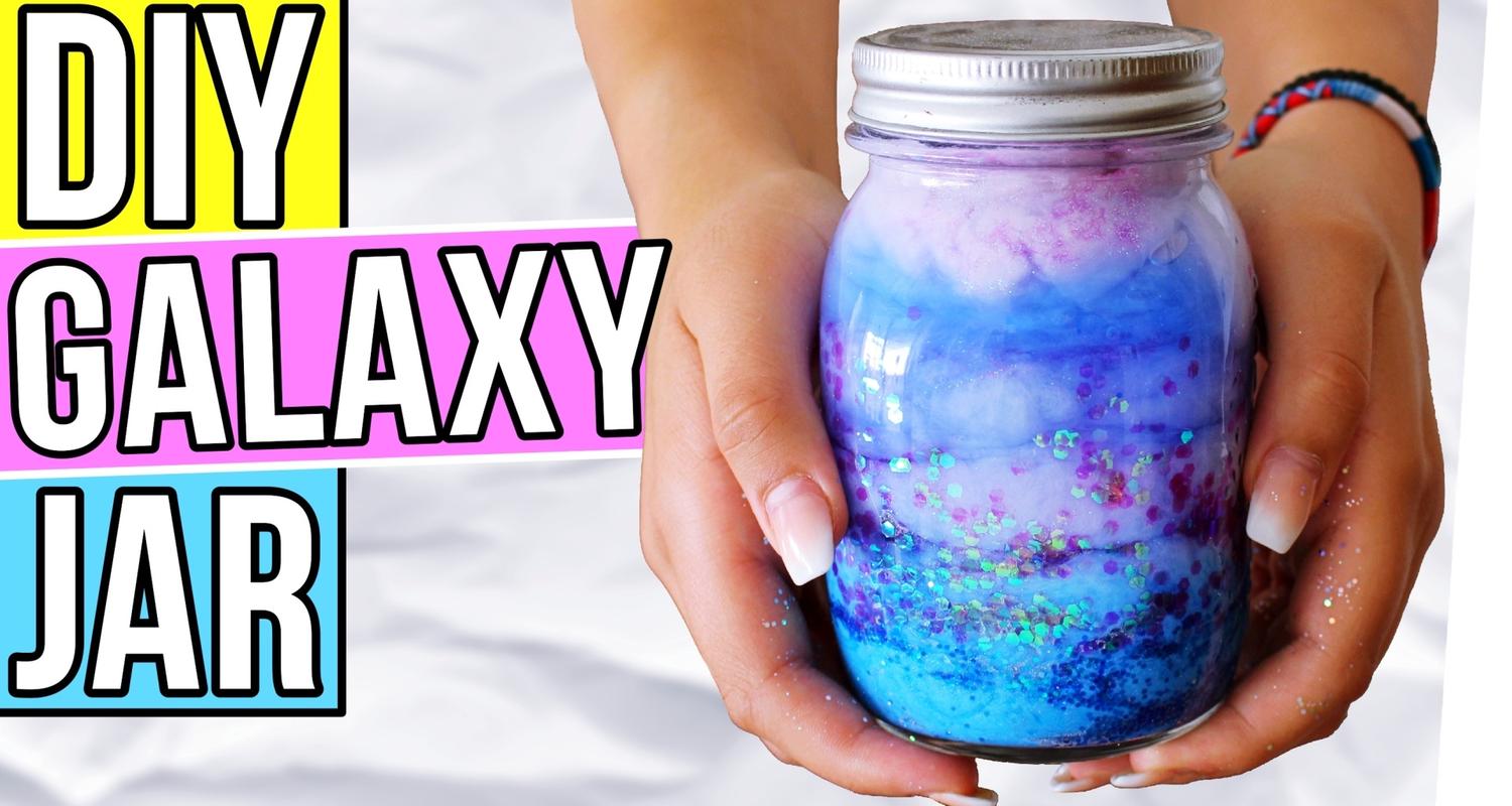 GALAXY in einem JAR selber machen? DIY Deko selber machen