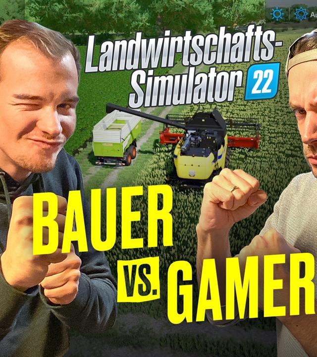 @GameTwo und Landwirt zocken LS 22: Wer wird reicher in 2h? I Hundert Hektar Heimat