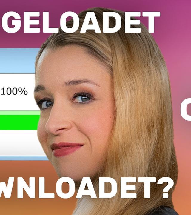 gedownloadet oder downgeloadet? - Wie heißt es richtig?