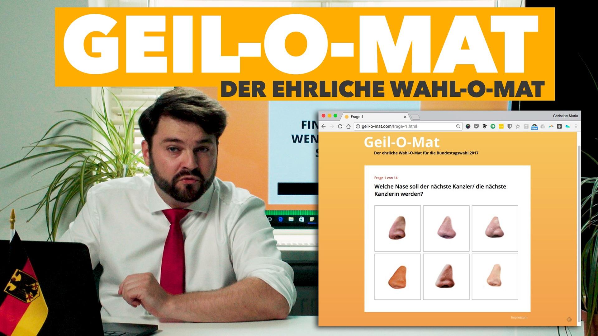 Geil-O-Mat - Welcher Kandidat ist mir eigentlich sympathisch?