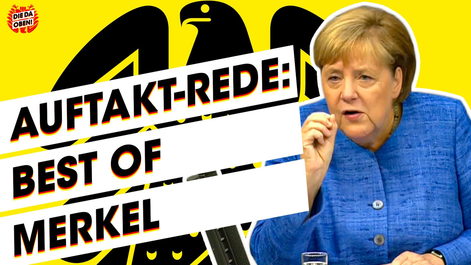 Generaldebatte: Merkel über Rassismus, Klimawandel, Digitalisierung