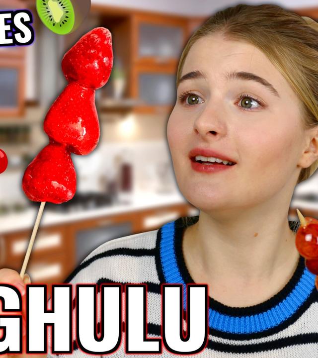 Glasiertes Obst TANGHULU selber machen  - DIY