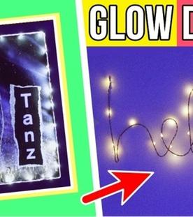 Glow In The Dark Deko Ideen! Tumblr Inspiriert