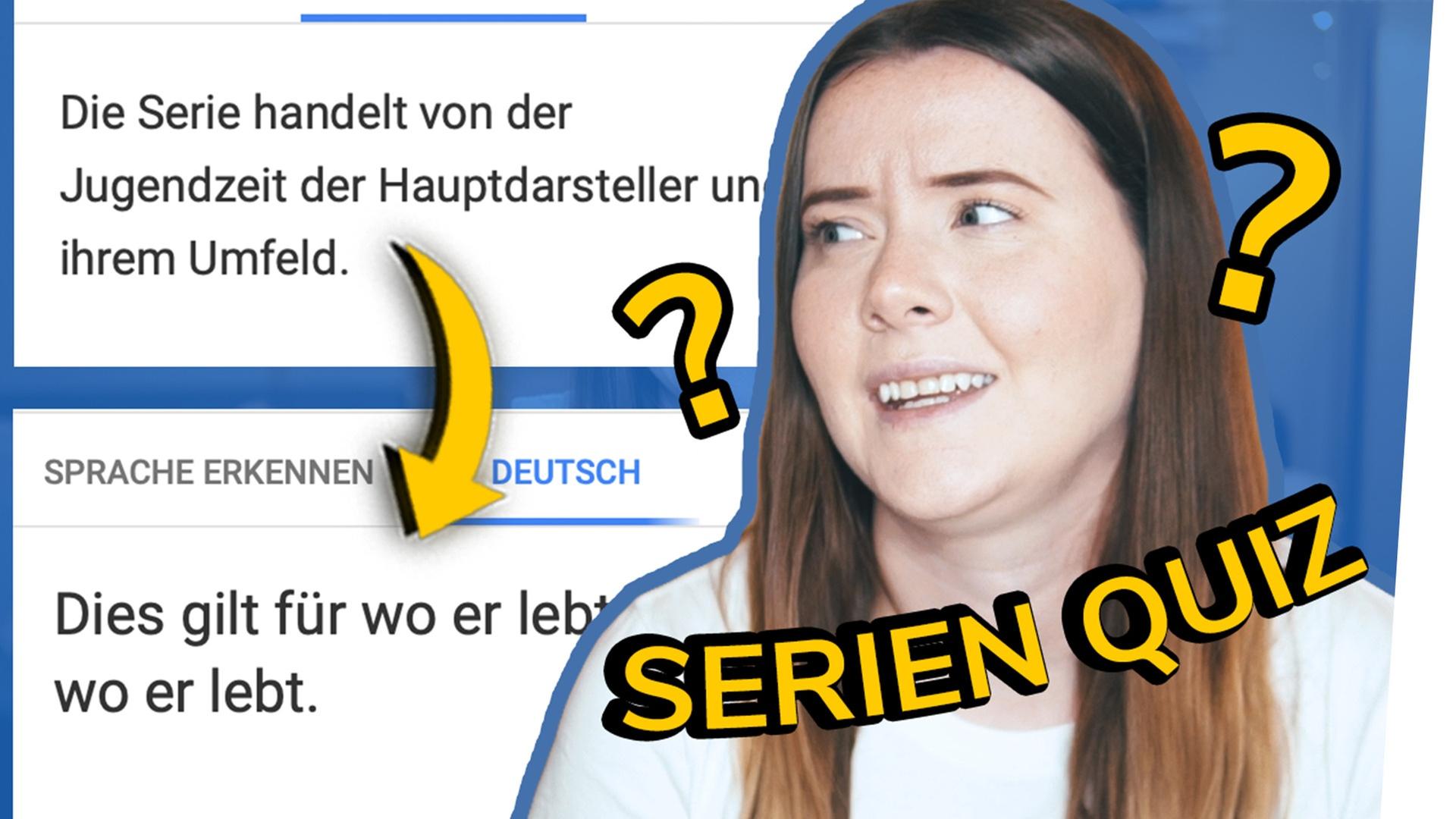 GOOGLE TRANSLATE CHALLENGE mit Serienbeschreibungen ?