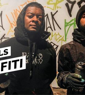 Graffiti als Protest - Unterwegs mit Berliner Sprayern