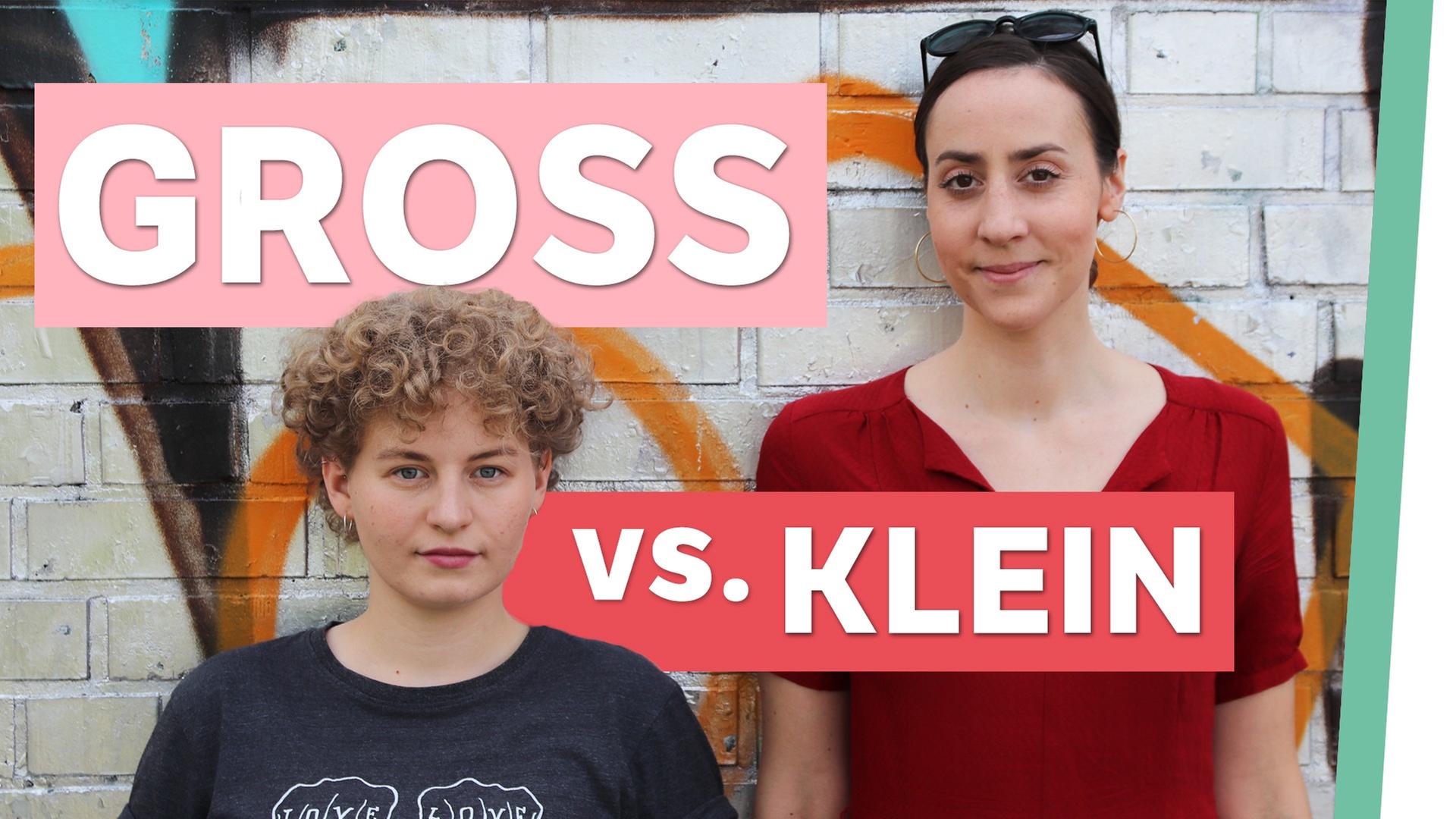 Groß vs. Klein: "Ich bin nicht immer süß!" Auf Klo Interview