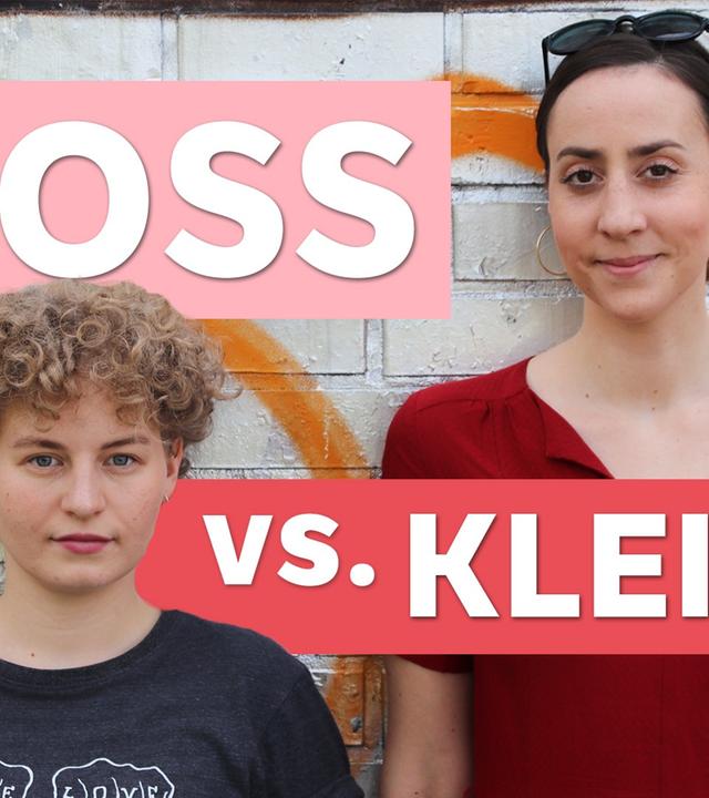 Groß vs. Klein: "Ich bin nicht immer süß!" Auf Klo Interview