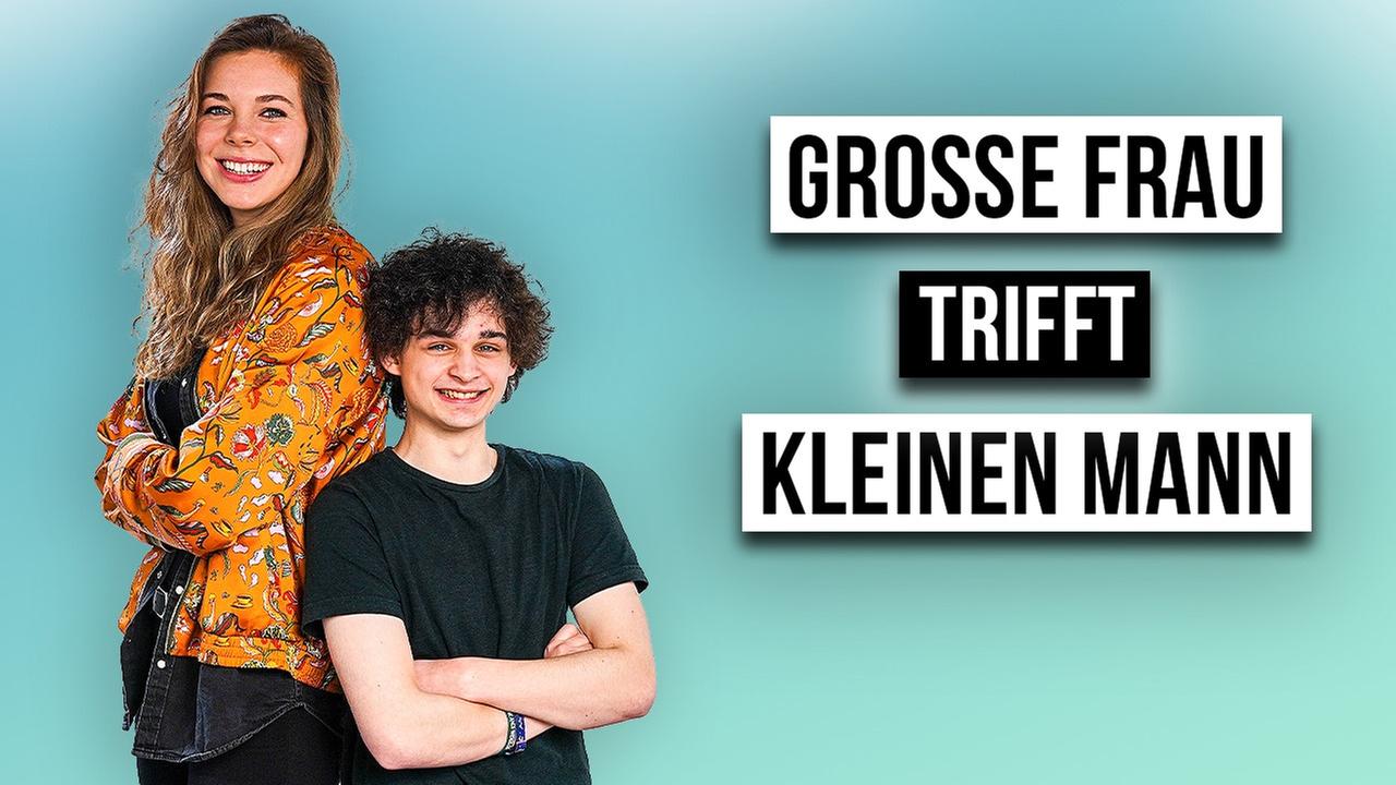GROßE FRAU trifft KLEINEN MANN - Das Treffen