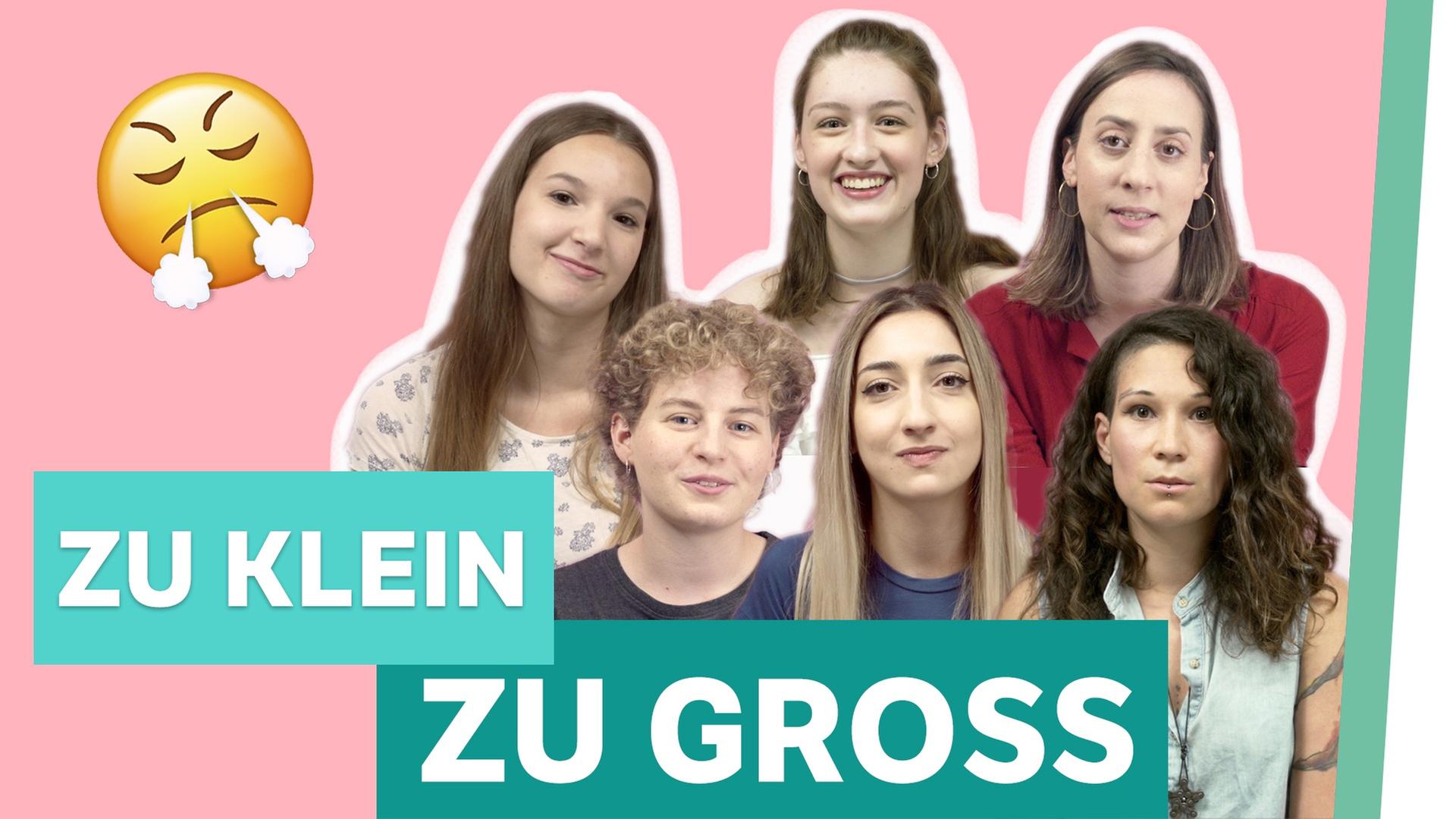 "Große Frauen finden keinen Freund?" Auf Klo