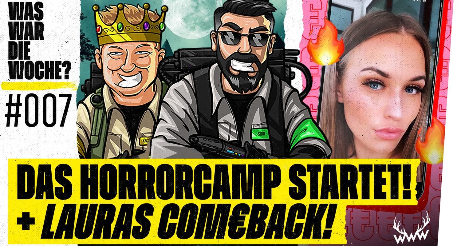 Gruselig: Das HORRORCAMP startet! • Laura Müller: Werbe-Comeback mit Fake-Wimpern!