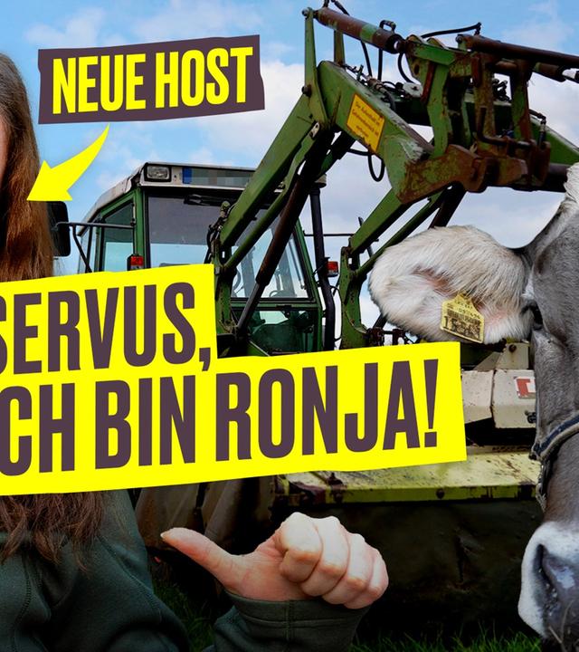 Gülle, Maschinen, Monika: So tickt Landwirtin Ronja (Hoftour) I Hundert Hektar Heimat