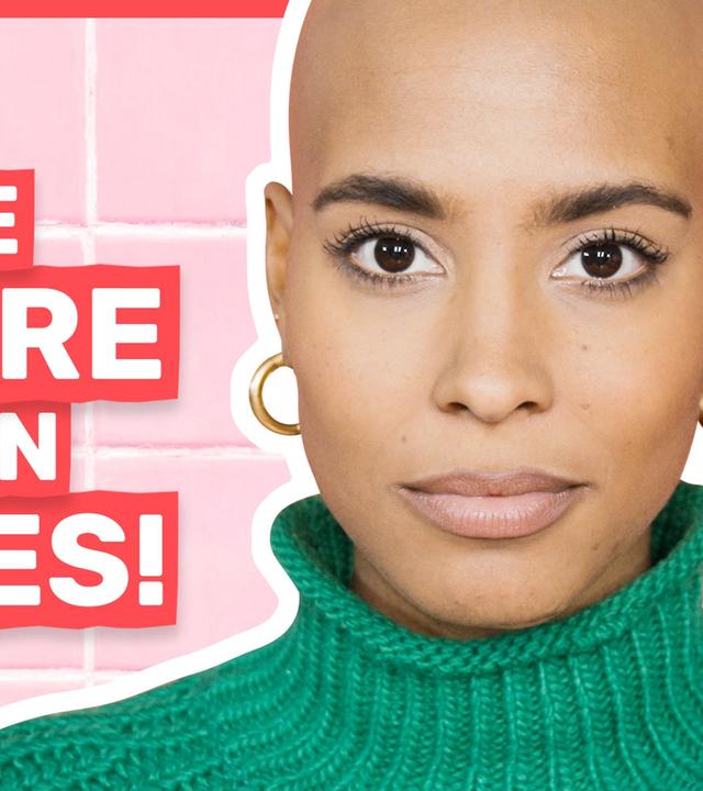 Haarausfall: Sharon (Ex-Bachelorette) steht zu ihrer Glatze I Auf Klo