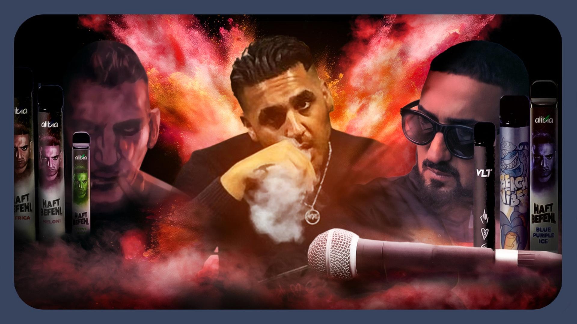 Haftbefehl & Co.: Wie schädlich sind ihre Vapes?