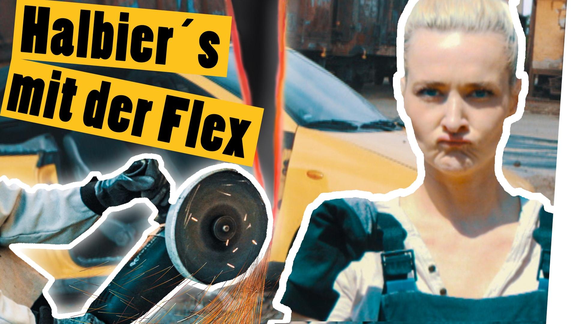 Halbiere 5 Gegenstände in zwei gleich schwere Stücke mit der Flex -- Das schaffst du nie!