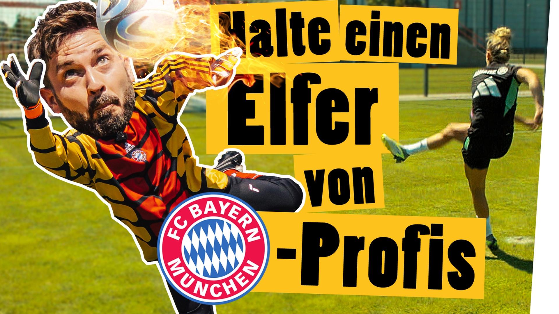 Halte einen Elfmeter von den FC Bayern München Frauen -- Das schaffst du nie!